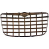 GRILLE CHROME SILVER 5.7L/6.1L   REPLACEMENT FOR CHRYSLER 300 2009 PARTSLINK NUMBER  CH1200276