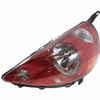 HEAD LAMP LH RED(CODE R81) CAPA REPLACEMENT FOR HONDA FIT 2007 PARTSLINK NUMBER  HO2518121C