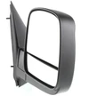DOOR MIRROR RH MANUAL TEXTURED BLACK DUAL GLASS  REPLACEMENT FOR CHEVROLET VAN CHEVY EXPRESS 2009 PARTSLINK NUMBER  GM1321395