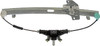 WINDOW REGULATOR FR LH MANUAL REPLACEMENT FOR HYUNDAI ACCENT SEDAN 2007 PARTSLINK NUMBER  KI1350107