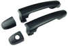 DOOR HANDLE FR LH/RH OUTER BLACK (W/KEY HO) REPLACEMENT FOR PONTIAC VIBE 2004 PARTSLINK NUMBER GM1310169