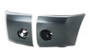BUMPER EXTENSION FR LH BLACK W/FOG LAMP ALL ARMADA MODELS/LE/SE TITAN MODELS  REPLACEMENT FOR NISSAN ARMADA 2006 PARTSLINK NUMBER  NI1004146