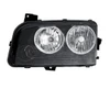 HEAD LAMP LH BLACK HOUSING HALOGEN HQ   REPLACEMENT FOR DODGE CHARGER 2009 PARTSLINK NUMBER  CH2518132
