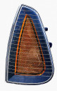 SIDE MARKER LAMP LH CAPA   REPLACEMENT FOR DODGE CHARGER 2009 PARTSLINK NUMBER  CH2550124C