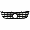 GRILLE SATIN-BLACK W/CHROME FRAME  REPLACEMENT FOR VOLKSWAGEN TOUAREG 2004 PARTSLINK NUMBER  VW1200143