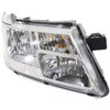 HEAD LAMP RH HALOGEN CHROME CAPA   REPLACEMENT FOR DODGE JOURNEY 2009 PARTSLINK NUMBER  CH2503222C