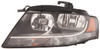 HEAD LAMP LH HALOGEN SDN/WGN HQ REPLACEMENT FOR AUDI A4 2011 PARTSLINK NUMBER AU2502149