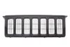 GRILLE MATT-BLACK W/BLACK MLDG REPLACEMENT FOR JEEP COMMANDER 2007 PARTSLINK NUMBER  CH1200302