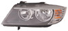 HEAD LAMP LH HALOGEN CAPA REPLACEMENT FOR BMW 3 SERIES SEDAN (EXCLUDE 330E AND 3401) 2011 PARTSLINK NUMBER  BM2518123C