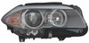 HEAD LAMP RH W/O AUTO ADJUST HQ REPLACEMENT FOR BMW 5 SERIES (2011) 2011 PARTSLINK NUMBER  BM2503174