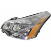 HEAD LAMP LH BLACK/CHROME TRIM CPE 09-10/SDN SES 10-11 CAPA   REPLACEMENT FOR FORD FOCUS 2009 PARTSLINK NUMBER  FO2502269C