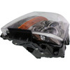 HEAD LAMP LH HALOGEN CTS MODEL CAPA REPLACEMENT FOR CADILLAC  CTS COUPE 2011 PARTSLINK NUMBER GM2502309C
