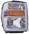 HEAD LAMP LH EXCLUDE HARLEY DAVIDSON CAPA   REPLACEMENT FOR FORD PICKUP F450 SUPERDUTY 2009 PARTSLINK NUMBER  FO2502243C
