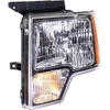 HEAD LAMP LH EXCEPT HARLEY DAVIDSON SVT W/CHROME TRIM HQ   REPLACEMENT FOR FORD PICKUP FORD LIGHTDUTY(F150) 2009 PARTSLINK NUMBER  FO2502287