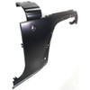 FENDER FR RH CAPA REPLACEMENT FOR JEEP WRANGLER 2007 PARTSLINK NUMBER  CH1241257C