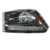 HEAD LAMP LH HALOGEN PROJECTOR TYPE BLACK BEZEL W/O LOGO HQ REPLACEMENT FOR RAM PICKUP-RAM-1500-CLASSIC-2019-2021 2023 PARTSLINKS NUMBER CH2502289