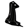 FENDER BRACE FR RH STEEL REPLACEMENT FOR VOLKSWAGEN JETTA (2011-) (TYPE 6) 2023 PARTSLINK NUMBER VW1245118