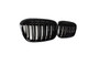 GRILLE GLOSS BLACK FRAME W/BLACK SLATS USE W/CAMERA/SPORT LINE W/O M-PKG REPLACEMENT FOR BMW 330I SEDAN-2019-2022 2020 PARTSLINK NUMBER  	BM1200311