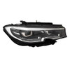 HEAD LAMP RH LED CHROME W/ADAPTIVE LAMPS W/O LOGO HQ REPLACEMENT FOR BMW 330I SEDAN-2019-2022 2020 PARTSLINK NUMBER BM2503197