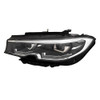 HEAD LAMP LH LED CHROME W/ADAPTIVE LAMPS W/O LOGO HQ REPLACEMENT FOR BMW M340I SEDAN 2020 PARTSLINK NUMBER BM2502197