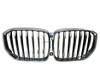 GRILLE FR SATIN FRAME/FR SLAT EDGE W/O NIGHT VISION REPLACEMENT FOR BMW X5 2020 PARTSLINK NUMBER BM1200315