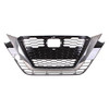 GRILLE PTD BLACK W/SMOKED MOULDING W/O CAMERA SR MODEL REPLACEMENT FOR NISSAN ALTIMA 2022 PARTSLINK NUMBER NI1200293