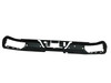 BUMPER RR ASSY BLACK W/ SINGLE EXHAUST / BLIND SPOT BRACKETS / PARK ASSIST SENSOR REPLACEMENT FOR CHEVROLET PICKUP CHEVY SILVERADO 3500  -  2015-2021  2023 PARTSLINK NUMBER GM1103213