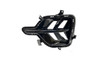 DAYTIME RUNNING LAMP BEZEL LH PTD GLOSS BLACK REPLACEMENT FOR KIA NIRO 2020 PARTSLINK NUMBER KI1038170