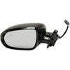 DOOR MIRROR LH POWER HTD PTM W/O CAMERA W/SIGNAL/BLIND SPOT MANUAL FOLD REPLACEMENT FOR KIA SORENTO 2020 PARTSLINK NUMBER KI1320208