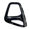 HEAD LAMP BEZEL LH PTD BLACK W/CHROME MOLDING REPLACEMENT FOR CHEVROLET BLAZER 2022 PARTSLINK NUMBER  GM1038260