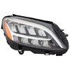 HEAD LAMP RH LED HQ REPLACEMENT FOR MERCEDES C300 CONVERTIBLE-2017-2023 2020 PARTSLINK NUMBER MB2519113