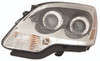 HEAD LAMP LH 2008 2ND OE DESIGN W/CLEAR LENS HQ REPLACEMENT FOR GMC ACADIA  2010 PARTSLINK NUMBER GM2502358