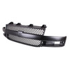 GRILLE FR BLACK/MATTE DARK GRAY COMPOSITE HEAD LAMP W/O EMBLEM REPLACEMENT FOR CHEVROLE VAN CHEVY EXPRESS 2023 PARTSLINK NUMBER GM1200834