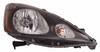 HEAD LAMP LH BASE/DX/LX MODEL CAPA REPLACEMENT FOR HONDA FIT 2010 PARTSLINK NUMBER HO2502138C
