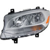 HEAD LAMP LH HALOGEN HQ REPLACEMENT FOR MERCEDES SPRINTER 3500 2020 PARTSLINK NUMBER MB2502259