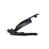HOOD HINGE LH BLACK STEEL REPLACEMENT FOR INFINITI G37 CONVERTIBLE 2010 PARTSLINK NUMBER  IN1236112