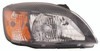 HEAD LAMP RH BLACK BEZEL CAPA REPLACEMENT FOR KIA RIO5 - 2006-2011 2010 PARTSLINK NUMBER  KI2503153C