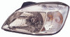 HEAD LAMP LH CHROME BEZEL HQ REPLACEMENT FOR KIA RIO SEDAN - 2001-2020 2010 PARTSLINK NUMBER  KI2502142