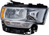 HEAD LAMP RH HALOGEN CHROME BEZEL W/O LOGO HQ REPLACEMENT FOR RAM PICKUP-RAM-3500-2011-2022 2020 PARTSLINK NUMBER CH2503334