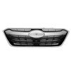 GRILLE FR GLOSS SILVER W/CHROME MOLDING W/O EMBLEM EXCLUDE WILDERNESS FOR 2.4L REPLACEMENT FOR SUBARU OUTBACK ( MID-SIZE-WAGON) 2020 PARTSLINK NUMBER SU1200191