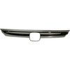 GRILLE MOULDING CENTER CHROME/SMOKE BLACK W/SPORT REPLACEMENT FOR HONDA ACCORD SEDAN 2019  PARTSLINK NUMBER HO1210161