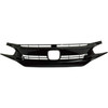 GRILLE PTD BLACK EXCLUDE TYPE-R/TOURING MODEL REPLACEMENT FOR HONDA CIVIC HATCHBACK 2019     PARTSLINK NUMBER      	HO1200235