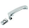 DOOR HANDLE FR LH OUTER CREW CAB W/OFFROAD PKG CHROME REPLACEMENT FOR NISSAN FRONTIER PICKUP 2010 PARTSLINK NUMBER NI1310120