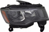 HEAD LAMP RH HALOGEN W/BLACK BEZEL HQ   REPLACEMENT FOR JEEP  GRAND CHEROKEE 2019 PARTLINKS NUMBER 	CH2503309
