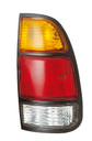 TAIL LAMP RH STD BED YELLOW/RED WHITE (REGULAR/ACCESS CAB) HQ  REPLACEMENT FOR TOYOTA TUNDRA PICKUP 2001 PARTSLINK NUMBER  TO2801129