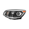 HEAD LAMP LH HALOGEN PROJECTOR TYPE W/LED ACCENT W/O LEVELING HQ         REPLACEMENT FOR  KIA SOUL 2019 PARTSLINK NUMBER KI2502223