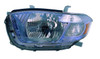 HEAD LAMP LH CAPA REPLACEMENT FOR TOYOTA HIGHLANDER HYBRID 2010 PARTSLINK NUMBER  TO2518117C