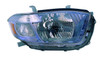 HEAD LAMP RH CAPA REPLACEMENT FOR TOYOTA HIGHLANDER HYBRID 2010 PARTSLINK NUMBER  TO2519117C
