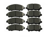 BRAKE PADS SET RR CERAMIC REPLACEMENT FOR ACURA MDX 2008 PARTSLINK NUMBER  D1281