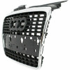 GRILLE (CHROME/PRIMED-BLACK) W/O S-LINE PKG REPLACEMENT FOR AUDI S4 CABRIO (CONVERTIBLE) 2008 PARTSLINK NUMBER AU1200112